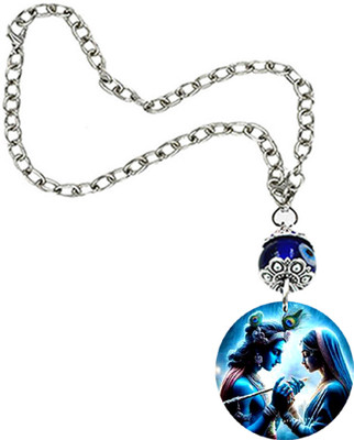 AFH Radhey Shyam Krishna Evil Eye Charm Protective Car Hanging Ornament Car Hanging Ornament(Pack of 1)