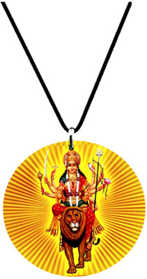 AFH Ma Adhishakti Mata Durga Religious Interior Car Hanging Ornament Car Hanging Ornament(Pack of 1)