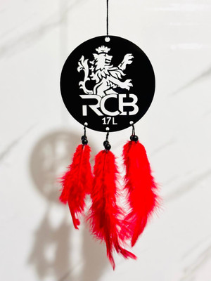 Dalli Nesh RCB Hanging Dream Catcher Car Hanging Ornament(Pack of 1)