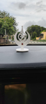 VM STORE DW5 OM WHITE Car Hanging Ornament(Pack of 1)