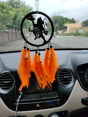 VM STORE P6 BAJRANGBALI FLYING ORANGE Car Hanging Ornament(Pack of 1)