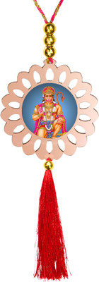 GiftzLane D14 Hanuman, Bajrangbali, Pavanputra, Anjaneya, Kesari Car Hanging Ornament(Pack of 1)