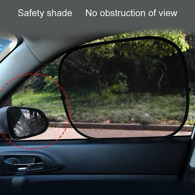 shreya's store Side Window, Rear Window, Windshield Sun Shade For Universal For Car Universal For Car(Black)