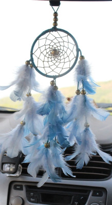 suukoon handmates CAR SKYBLUE Car Hanging Ornament(Pack of 1)