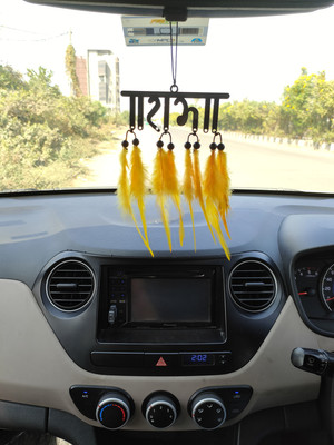 VM STORE P32 RAM YELLOW DREAM CATCHER Car Hanging Ornament(Pack of 1)