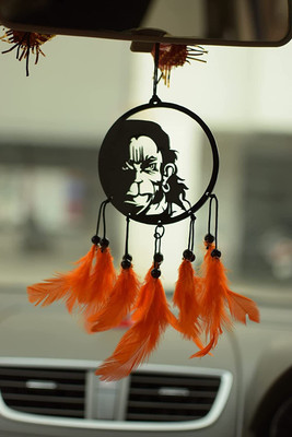 IMKR Decorative Car Hanging Ornament Dream Catchers (Hanuman) Car Hanging Ornament(Pack of 1)