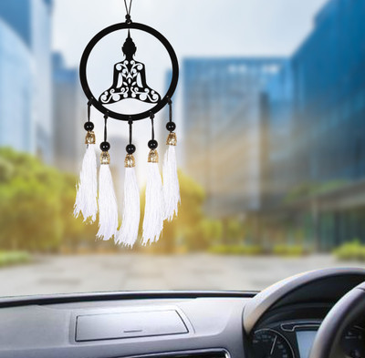 PLNJAR Buddha Rust Free Handmade Dream Catchers for Car, Bedroom, Balcony, Garden, Cafe Car Hanging Ornament(Pack of 1)