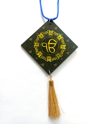 Printjas Ek Onkar Car Hanging Ornament(Pack of 1)