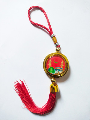 AK ULTIMATE Islamic_Red car hanging Car Hanging Ornament(Pack of 1)