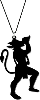 Asmi Collections 3D Acrylic Hanuman Car Hanging Ornament(Pack of 1)