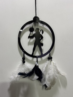Dreamfeather Hanuman@1w/b Car Hanging Ornament(Pack of 1)