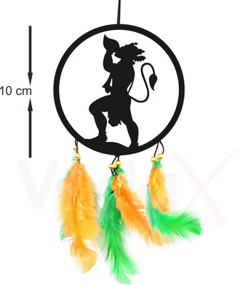 VedaX 2.8mm Acrylic Hanuman ji | for wall hanging it anywhere in your home | Car Hanging Ornament(Pack of 1)