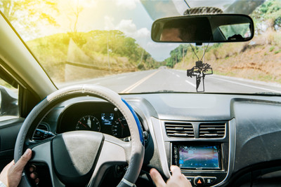 M Men Style Religious Jesus Christ Crucifix Cross Car Mirror Hanging Charms Ornament- SCr228 Car Hanging Ornament(Pack of 1)