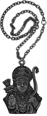 AFH Raghunandan Grey Bhagwan Lord Ram Grey Religious Décor Car Hanging Ornament Car Hanging Ornament(Pack of 1)