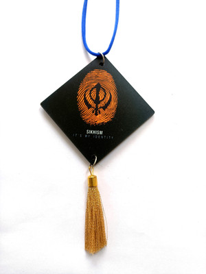 Printjas Sikhism It Is My Identity Car Hanging Ornament(Pack of 1)