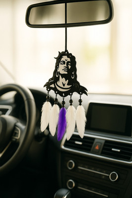 Feelon ADIYOGI Dream Catcher Car Mirror Hanging Car Hanging Ornament (Pack of 1) Car Hanging Ornament(Pack of 1)
