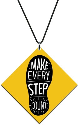 TrendoPrint Everyday Is A Fresh Start Printed Car Interior Hanging Accessories (CH - 13) Car Hanging Ornament(Pack of 1)