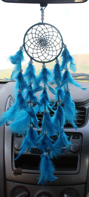 suukoon handmates blue 4 inch Car Hanging Ornament(Pack of 1)