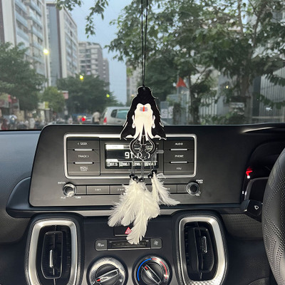 DikshaCration Dream Catcher Car Hanging Vibrant ShivjCar Hanging Feather shiva faceless Car Hanging Ornament(Pack of 1)