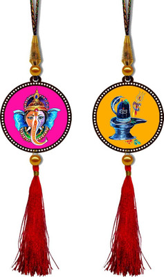 GiftzLane New-0c51-p49d54-p49d53 Car Hanging Ornament(Pack of 1)