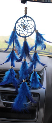 suukoon handmates CAR BLUE Car Hanging Ornament(Pack of 1)