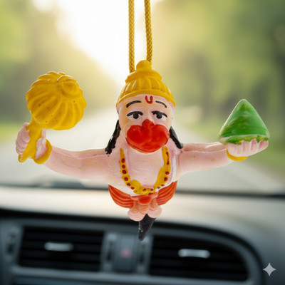 TULVIQ Car Hanging Hanuman Car Hanging Ornament(Pack of 1)