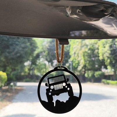 ART END Jeep Rock A23 idol decoration accessories Car Hanging Ornament(Pack of 1)