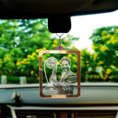 UNIQUE MINIATURE Sachin Tendulkar Car Rearview Hanging Ornament Car Hanging Ornament(Pack of 1)