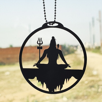 ART END Shiv idol A13 Car Hanging Ornament(Pack of 1)