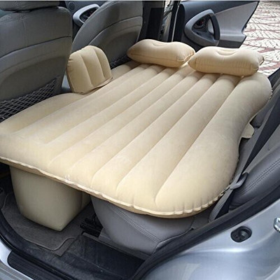 Techtest SP Inflatablebed car bed 15 Inflatable Sofa/ Chair(Beige)