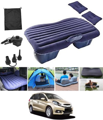 RKPSP Blue Inflatable Car Bed Travel Car,Camping,Swimming-Mobilio Honda 2014 Waterproof & Premium Finish Car Inflatable Bed(Mobilio)