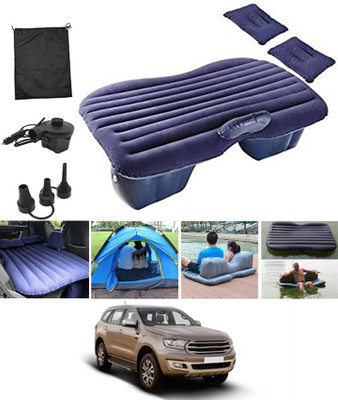RKPSP Blue Inflatable Car Bed Travel Car,Camping,Swimming-Endeavour Ford 2016 Waterproof & Premium Finish Car Inflatable Bed(Endeavour)