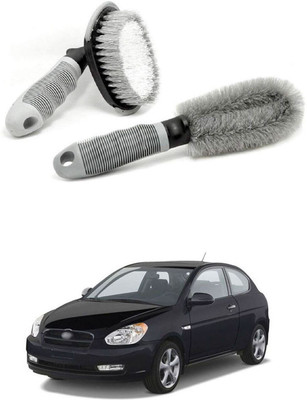 LOVMOTO Microfiber Vehicle Washing  Tyre Cleaner Brush(Pack Of 1)