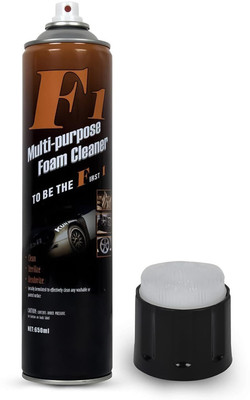 FLOBIQUE Multipurpose Foam Cleaner Spray for Car Sofa Cleaning Spray 11 Vehicle Interior Cleaner(650 ml)