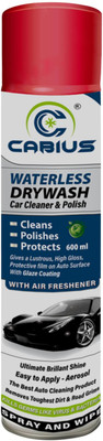 CABIUS Waterless Drywash Multipurpose Foaming Car Interior Cleaner Vehicle Interior Cleaner(600 ml)