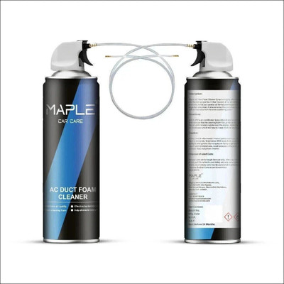 Maple Car Air Conditioner Coil Cleaner Disinfectant Foam & Purifier Car Air Conditioner Coil Cleaner Disinfectant Foam & Purifier (Effective Cleaning, Ready to Use) Vehicle Interior Cleaner(500 ml)