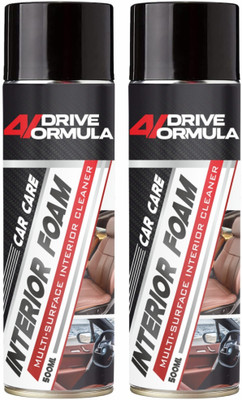 AUTO PICKUP New_Premium Combo Pack Of 2 Multi-Purpose Car Interior Foam Cleaner Spray Vehicle Interior Cleaner(500 ml)
