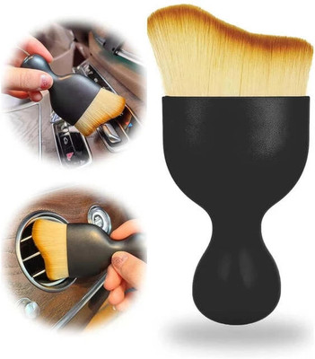 Oblivion Mini Car Interior Cleaning Brush – Soft Bristle Duster for Car (1 Pc) Mini Car Interior Cleaning Brush – Soft Bristle Duster for Car (1 Pc) Vehicle Interior Cleaner(23 g)