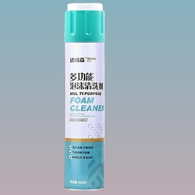 Vaqnlx All purpose Sudsy Cleaning agent Aerosol foamcleanerspray580 Vehicle Interior Cleaner(650 ml)