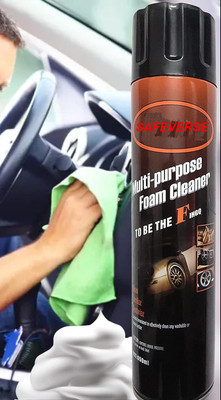SAFEVERSE Car Multipurpose Foam Cleaner Spray for Vehicle Interior Cleaner(650 ml)