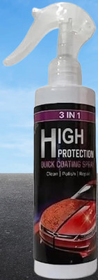 AUTOGROOMZ Autogroomz 3 In One Shiner Cleaner For Dashboard Interior and Exterior,Car Polish for Dashboard, Exterior,Headlight, Windscreen Vehicle Interior Cleaner(200 ml)