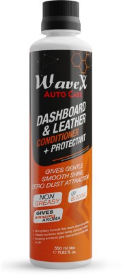Wavex Liquid Car Polish for Dashboard, Leather(350 ml, Pack of 1)