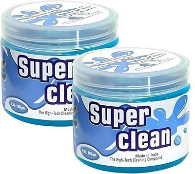 Flipkart SmartBuy Super Clean High-Tech Cleaning Compound Gel for Car AC Vent & Dashboard Cleaner Super Clean High-Tech Cleaning Compound Gel for Car Vehicle Interior Cleaner(360 g)