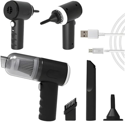 tulsienterprise 3-in-1 Portable Car Vacuum Cleaner Powerful Dust Vehicle Interior Cleaner(280 g)