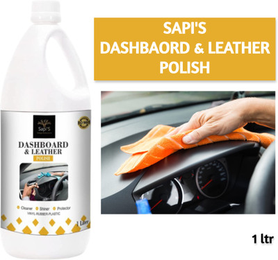 SAPI'S Dashboard Polish/Cleaner for All Cars and Bike , Rich Matte Finish 1000 ml Wheel Tire Cleaner(Pack of 1)