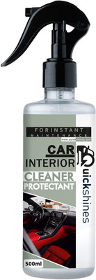 Quickshines Car Interior Cleaner & Protectant | UV Protection Against Fading & Cracking , Deep Cleans & Restores Original Look Vehicle Interior Cleaner(500 ml)