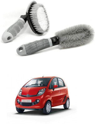 LOVMOTO Microfiber Vehicle Washing  Tyre Cleaner Brush(Pack Of 1)