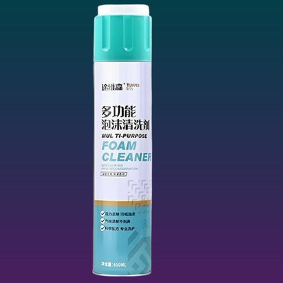 Xaanev Multipurpose Lather Solution Bottle foamcleanerspray765 Vehicle Interior Cleaner(650 ml)