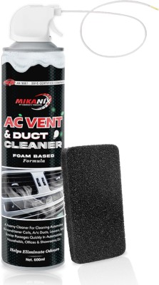 MIKANIX Car AC Vent & Duct / Dust Cleaner Foam Spray With Long Nosal Pipe | Removes Dust and Mould From AC | Vehicle Interior Cleaner(600 ml)