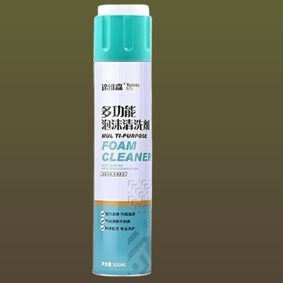 Thryvon Multipurpose Bubbly Detergent while Dispenser foamcleanerspray651 Vehicle Interior Cleaner(650 ml)